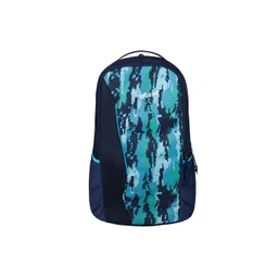 F Gear Unisex Blue & Grey Camouflage Contrast Detail Backpack-picture-33