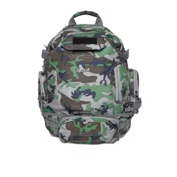 F Gear Unisex Green & Beige Graphic Backpack-picture-36