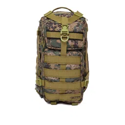 F Gear Unisex Green & Brown Military Tactical Marpat Graphic Printed Backpack-picture-30