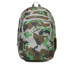 F Gear Unisex Green & Grey Printed Backpack-picture-34