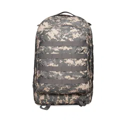 F Gear Unisex Grey & Brown Camouflage Backpack-picture-18