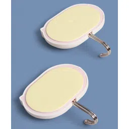 fab n funky Cat Shaped Self Adhesive Hook Pack of 2 - Pink image 5