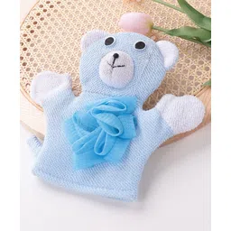fab n funky Bath Sponge Bear Shaped - Blue-picture-23