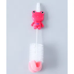 fab n funky Bottle And Nipple Cleaning Brush - Pink-picture-34