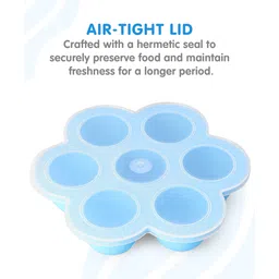 fab n funky Food Multiportion Storage Tray - Blue-picture-11