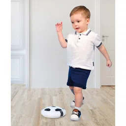 fab n funky Football Shaped Hover Ball - White-picture-19