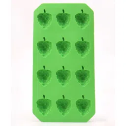fab n funky Grapes Shaped Ice Cube Tray - Green-picture-12