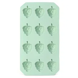 fab n funky Grapes Shaped Ice Cube Tray - Light Green-picture-11