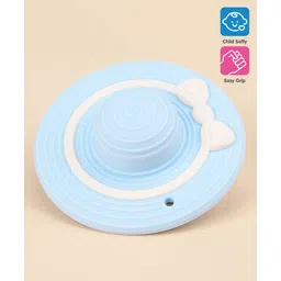 fab n funky Hat Shape Silicone Teether - Blue-picture-34