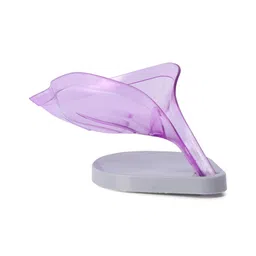 fab n funky Leaf Shaped Soap Case - Purple-picture-18