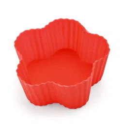 fab n funky Muffin Mould Flower Shape - Color May Vary-picture-12