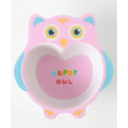 fab n funky Owl Shaped Bowl Pink - 280 ml-picture-22