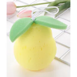 fab n funky Pears Shaped Bath Loofah - Green & Yellow-picture-23