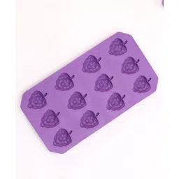 fab n funky Grapes Shaped Ice Cube Tray - Light Purple image 5