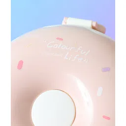 fab n funky Leak-Proof & Freezer Safe Donuts Shaped Lunch Box - Pink image 4