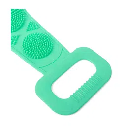 fab n funky Silicone Body Back Scrubber - Green image 4