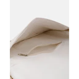 FABBHUE Embellished Velvet Foldover Clutch image 5