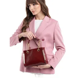 FABBHUE Women Textured Structured Handheld Bag-picture-11