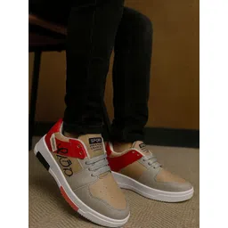 FABBMATE Men Colourblocked Lace-Ups Round Toe Sneakers-picture-33