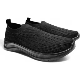 Fabbmate Trendy Memory Foam Walking Slip On Sneakers For Women-picture-18