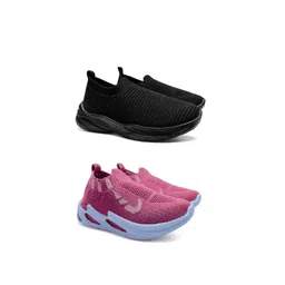 FABBMATE Unisex Kids Textured Slip-On Sneakers-picture-29