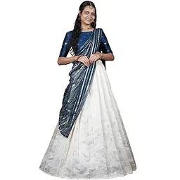 fabcartz Beautiful South Indian Pattu Lehenga Choli for womens-picture-55