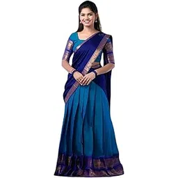 fabcartz New Traditional South indian Half Saree fow Women-picture-24