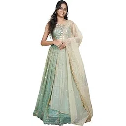 fabcartz Trendy South Indian Semistitch Lehenga Choli for Women-picture-23