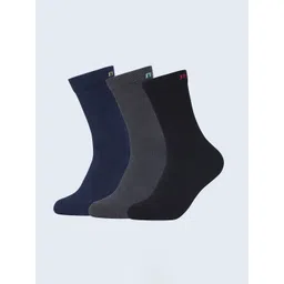 FABdon Men Pack Of 3 Sweat Absorb Anti Odour Calf-Length Socks-picture-18
