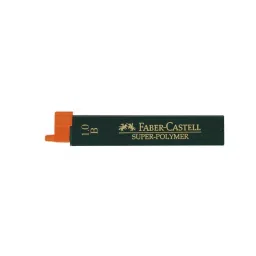 Faber-Castell 1 mm Super-Polymer Fineline Orange Pencil Leads - B (12 Pcs)-picture-30