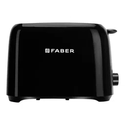 Faber Pop Up Toaster 750 W Power Cord Wrap Storage Knob Control With LED Indicating Buttons Black-picture-29