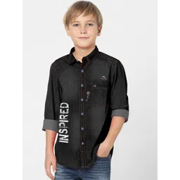 FABFARM Boys Classic Opaque Casual Shirt-picture-3