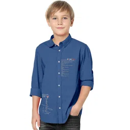 FABFARM Boys Comfort Opaque Casual Shirt-picture-16