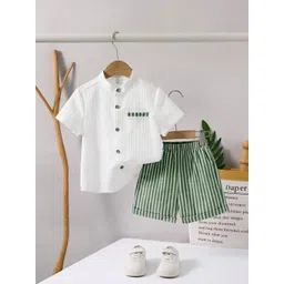 Fabfashion Unisex Kids Shirt with Shorts-picture-28