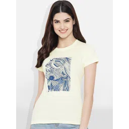 Fabflee Pack Of 3 Typography Printed Cotton T-shirt image 5