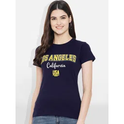 Fabflee Pack Of 3 Typography Printed Cotton T-shirt image 2