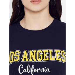 Fabflee Pack Of 3 Typography Printed Cotton T-shirt image 3