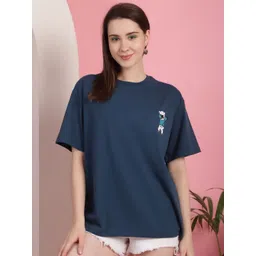 Fabflee Women V-Neck Extended Sleeves Cut Outs T-shirt-picture-13