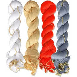 fabflick Lycra Blend Self Design Multicolor Women Dupatta-picture-18