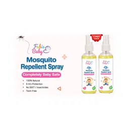 Fabie Baby Shield Mosquito Repellent Spray for Babies Natural Oils Toxin Free 6 Hrs Protection- 100 ml pack of 2-picture-21