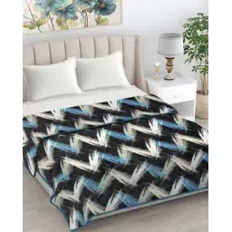 fabinaliv Printed King-Size Blanket with Stitched Detail-picture-28