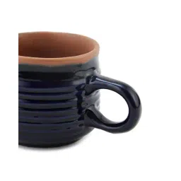 fabindia Blue Ceramic Mug image 5