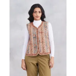 Fabindia Beige Cotton Jacket-picture-28