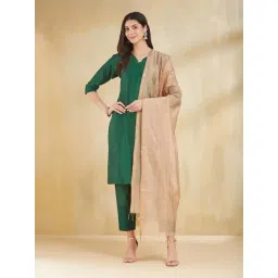 Fabindia Beige Woven Dupatta-picture-25