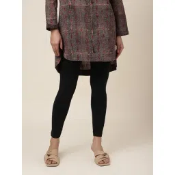 Fabindia Black Cotton Leggings-picture-12