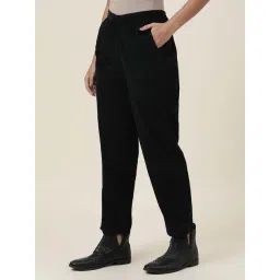 Fabindia Black Cotton Mid Rise Pants-picture-39
