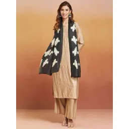 Fabindia Black Printed Stole-picture-22
