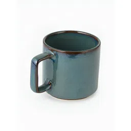 Fabindia Blue & Brown Ceramic Glossy Mug 330ml-picture-38