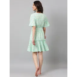 Fabindia Blue Cotton Printed Loungewear image 2