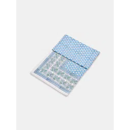 Fabindia Blue Floral Cotton 4-Seater Table Cover-picture-33